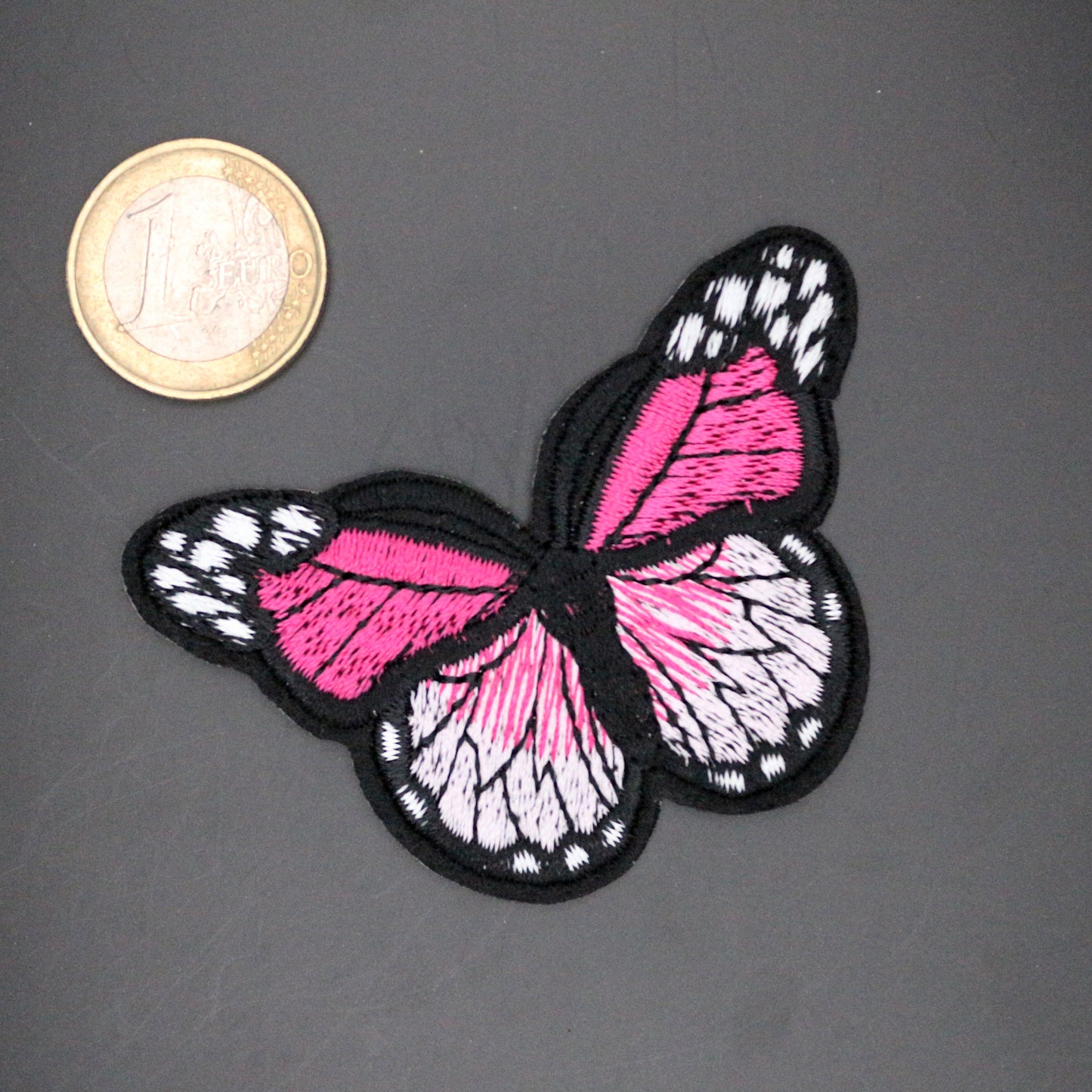 2 Butterflies Blue Patch