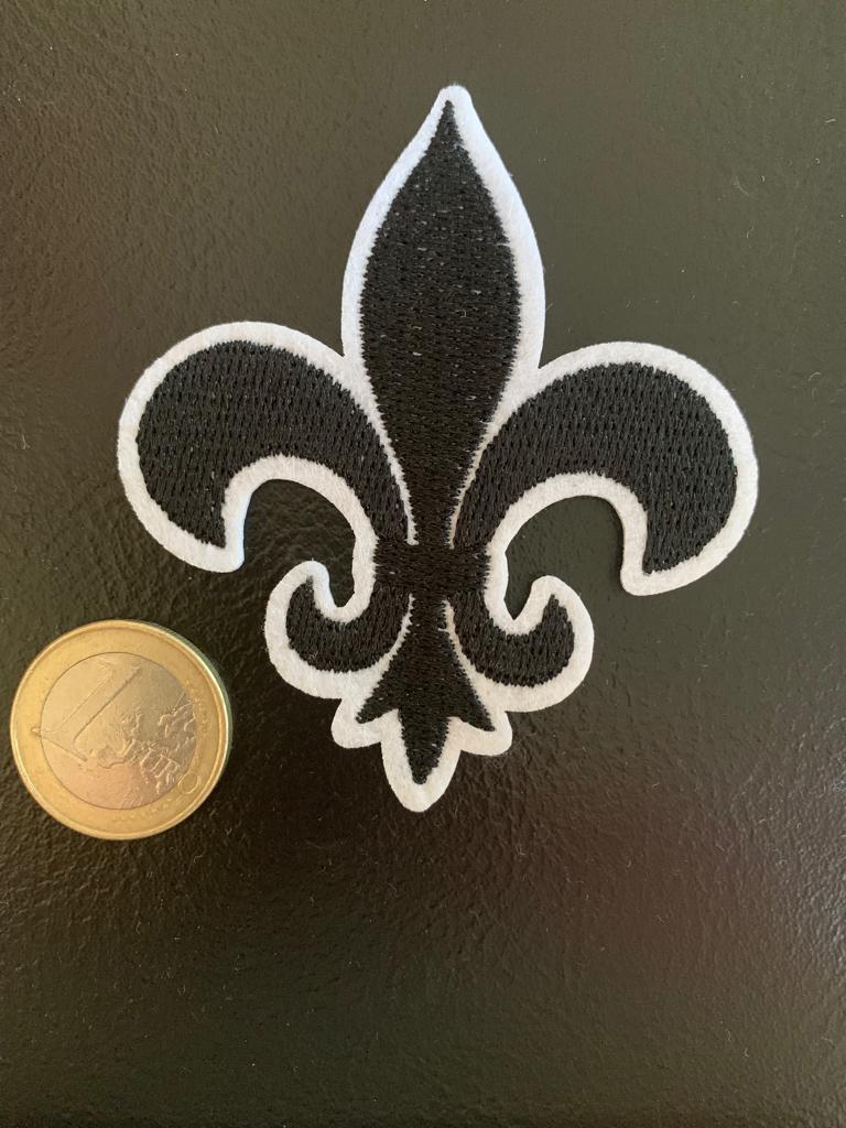 Fleur De Lis Insigne Goud/Zwart