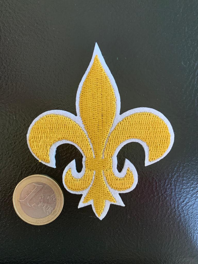 Fleur De Lis Insigne Goud/Zwart